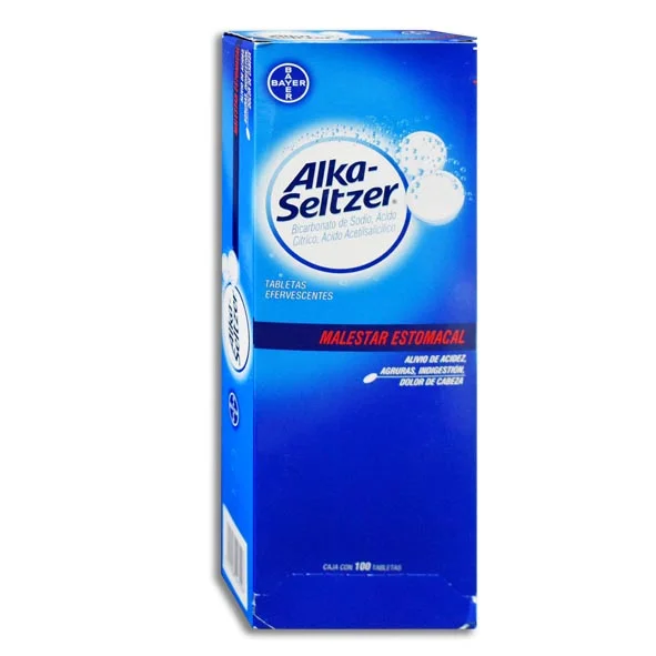 ALKA SELTZER EXH C/100 TABLETAS