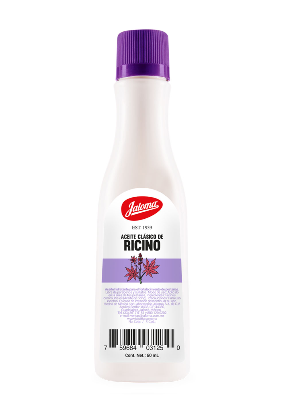 JALOMA ACEITE DE RICINO 60 ML